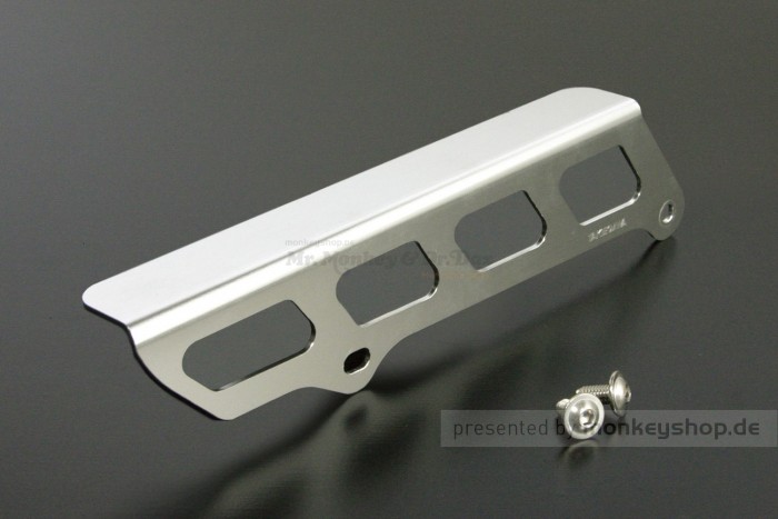 Takegawa Kettenschutz Z-Style Aluminium CNC silber f. Monkey 50 + Gorilla