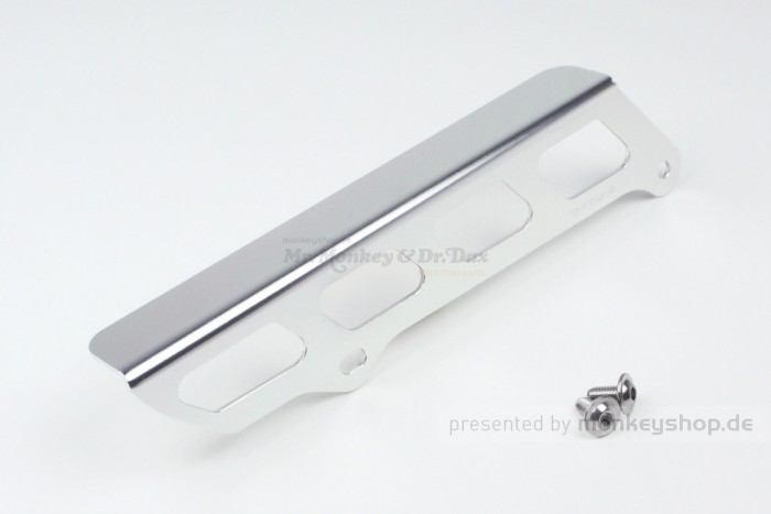 Takegawa Kettenschutz Z-Style Aluminium CNC silber f. Monkey 50 + Gorilla