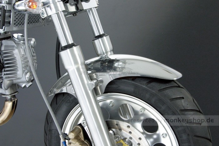 Takegawa Schutzblech vorn ABS chrom 10"