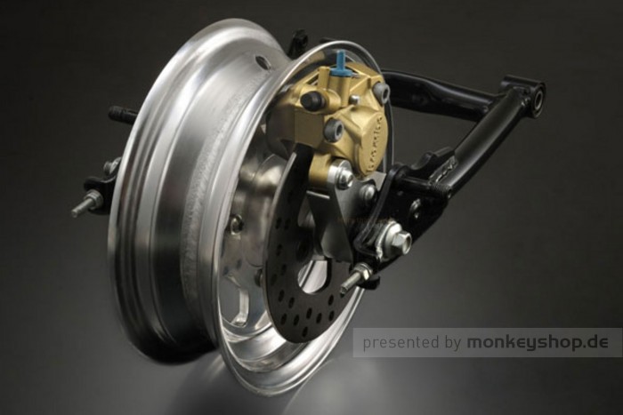 Daytona Hinterrad Nabe mit Ruckdämpfer