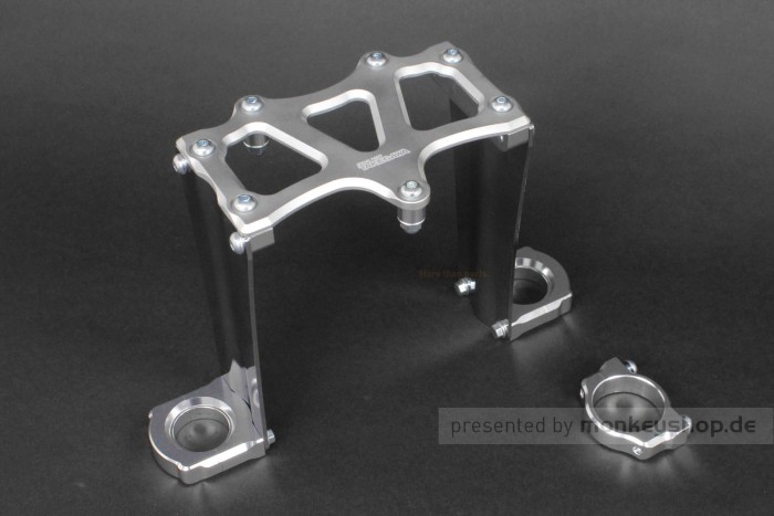 Takegawa Schutzblech Tieferlegung Aluminium CNC silber f. Monkey 125