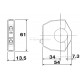 Daytona Universalschalter Slide Knob