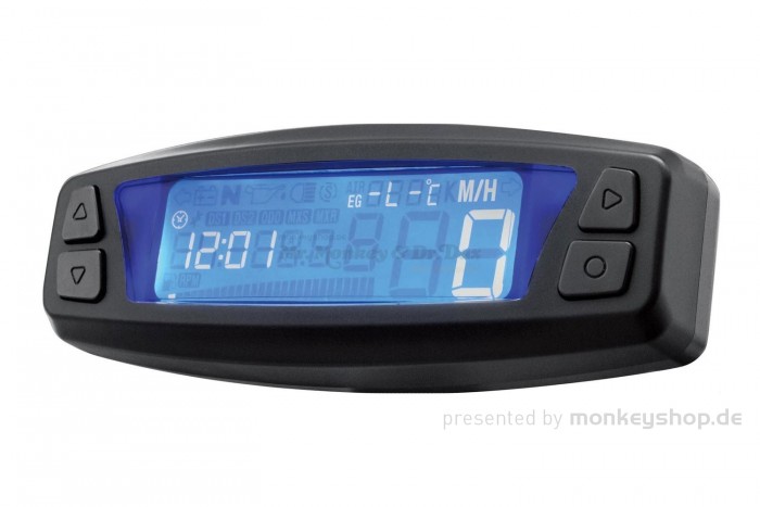 Daytona Asura digitales Cockpit schwarz