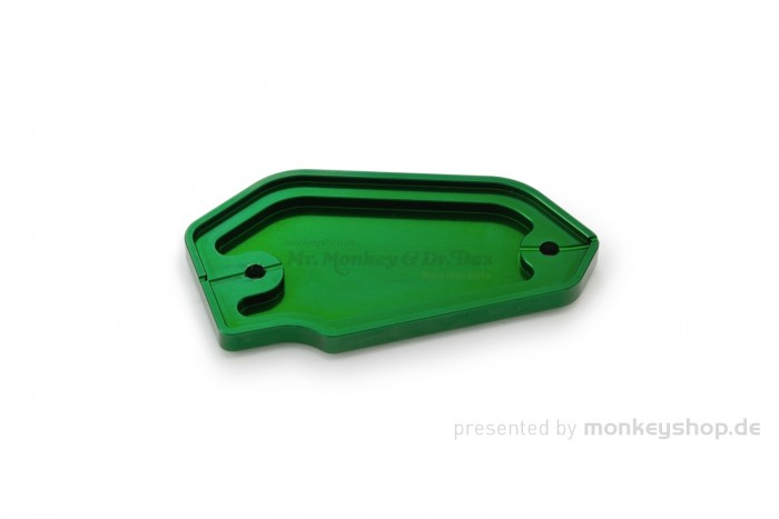 Daytona Deckel Bremspumpe Aluminium CNC grün eloxiert f. KAWASAKI vorn