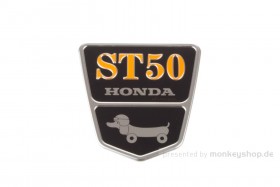Honda Dax 12V Rahmen Emblem Metall selbstklebend