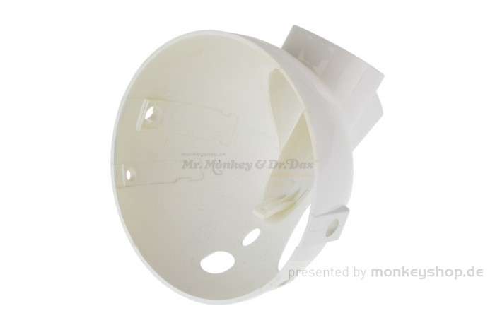 Lampengehäuse Lampentopf Scheinwerfer weiß f. Monkey