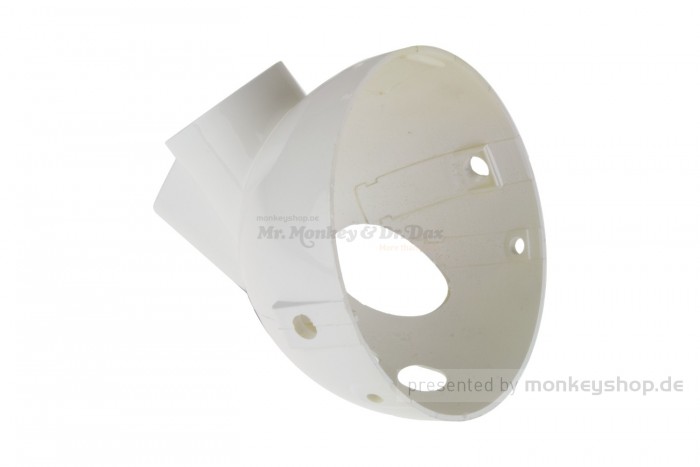 Lampengehäuse Lampentopf Scheinwerfer weiß f. Monkey