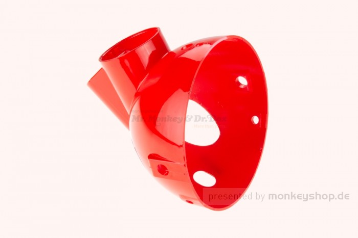 Lampengehäuse Lampentopf Scheinwerfer rot f. Monkey