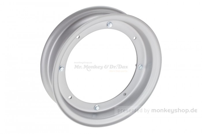 Dax Felge silber 2.50x10 2-teilig