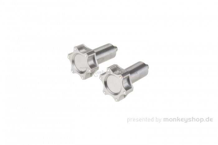 Sitzbank Schrauben Befestigung Aluminium CNC silber f. Monkey 125