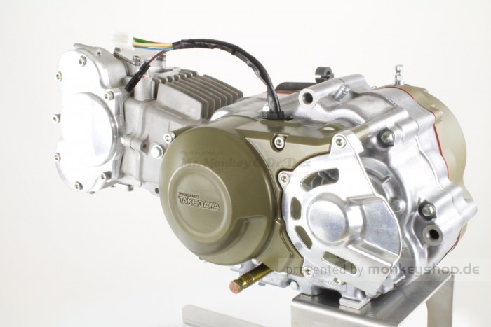 Takegawa / Daytona 124 cc Tuning Motor 4V mit DOHC Zylinderkopf 19,5 PS 5-Gang TAF Touring