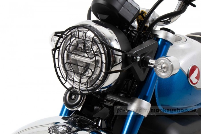 Hepco & Becker Scheinwerfer Schutz Gitter schwarz f. Monkey 125