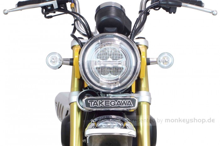 Takegawa Gabel Emblem vorn "TAKEGAWA" f. Monkey 125