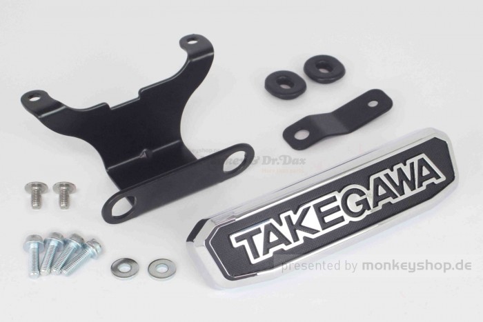 Takegawa Gabel Emblem vorn "TAKEGAWA" f. Monkey 125