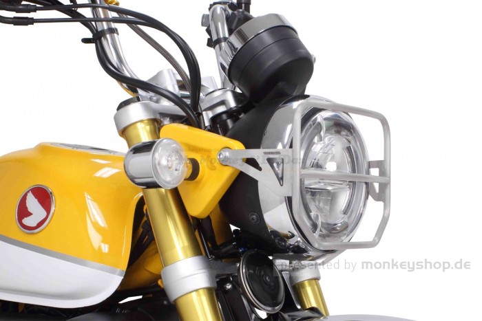 Takegawa Scheinwerfer Schutz Gitter silber f. CT125 + Monkey 125