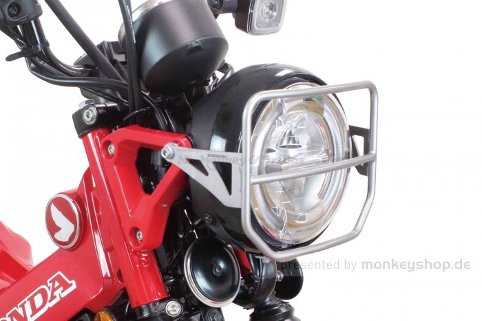 Takegawa Scheinwerfer Schutz Gitter silber f. CT125 + Monkey 125