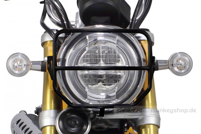 Takegawa Scheinwerfer Schutz Gitter schwarz f. CT125 + Monkey 125