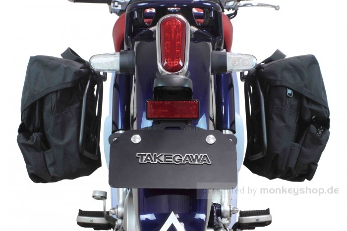 Takegawa Taschenhalterung links + rechts schwarz f. Super Cub 125