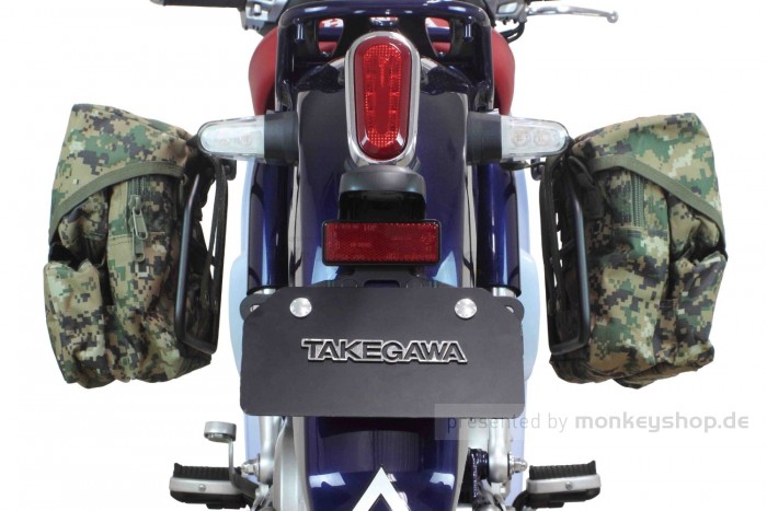 Takegawa Taschenhalterung links + rechts schwarz f. Super Cub 125