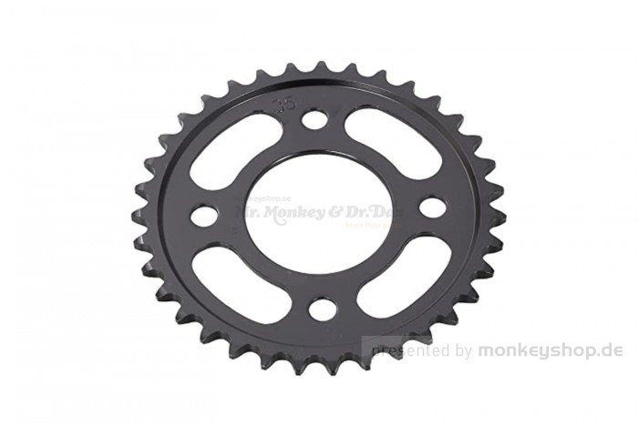 Kitaco Kettenrad 35T hinten schwarz f. MSX JC92 GROM + Monkey 125 JB03 JB05