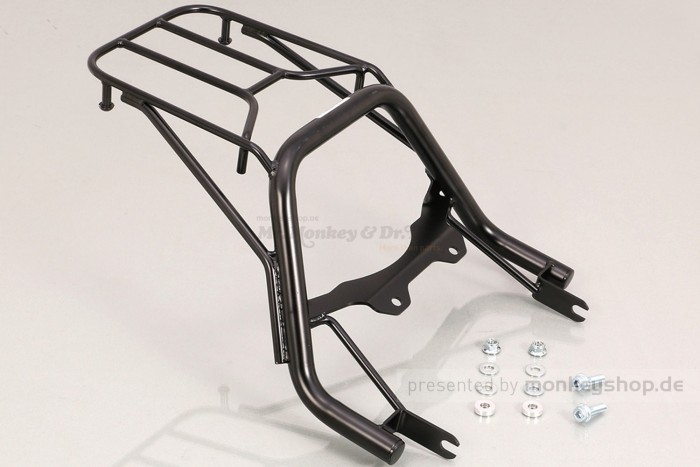 Kitaco Gepäckträger schwarz f. Monkey 125