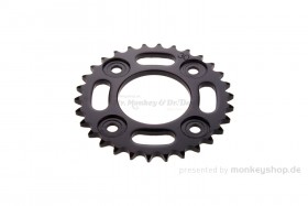 Kitaco Kettenrad 30T hinten schwarz f. MSX JC61 JC75 + Monkey 125 JB02 + Dax 125