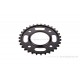 Kitaco Kettenrad 31T hinten schwarz f. MSX JC61 JC75 + Monkey 125 JB02 + Dax 125