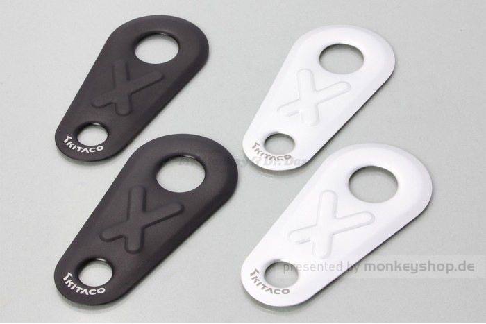 Kitaco Heel Guard Fersenschutz Aluminium schwarz f. Monkey 125