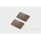 Takegawa Emblem Set 2 Stk Bronze 14x20mm selbstklebend