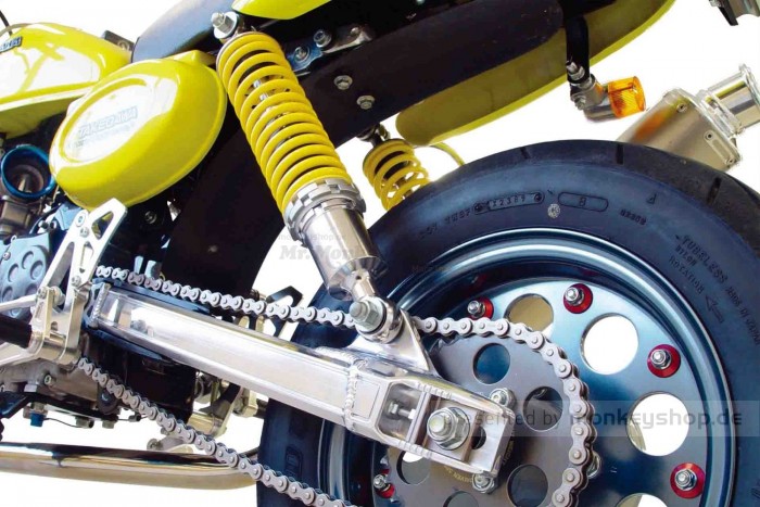 Takegawa Schutzblech hinten GFK FRP schwarz f. Monkey + Gorilla