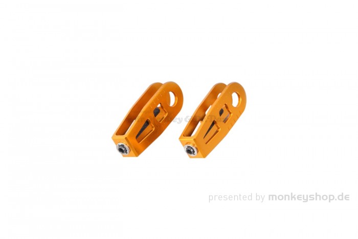 Kitaco Aluminium CNC Kettenspanner gold f. Monkey 125