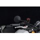Daytona "D-MIRROR-3" Aluminium Seitenspiegel schwarz rund exzentrisch