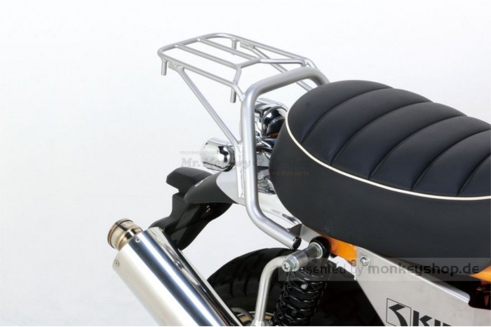 Kitaco Gepäckträger silber f. Monkey 125