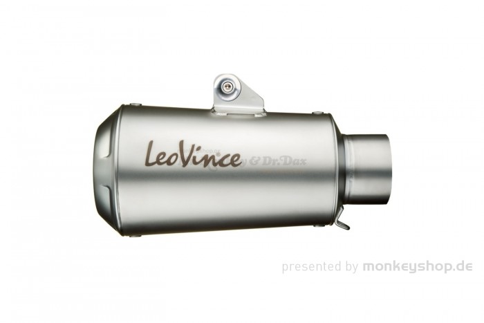 LeoVince Sport Auspuffanlage LV-10 Edelstahl silber f. MSX JC75