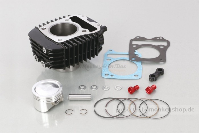 Kitaco Light Big Bore Kit 164cc schwarz f. MSX JC61 JC75 + Monkey 125 JB02