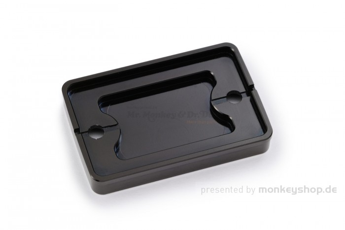 Daytona Deckel Cover Bremspumpe Aluminium CNC schwarz eloxiert für HONDA (B) + Skyteam + YAMAHA