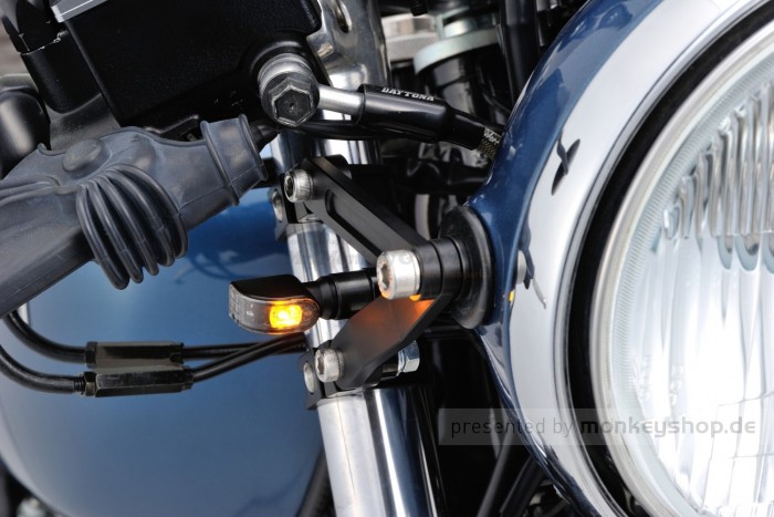 Daytona D-Light Mini 1 LED Blinker Paar schwarz