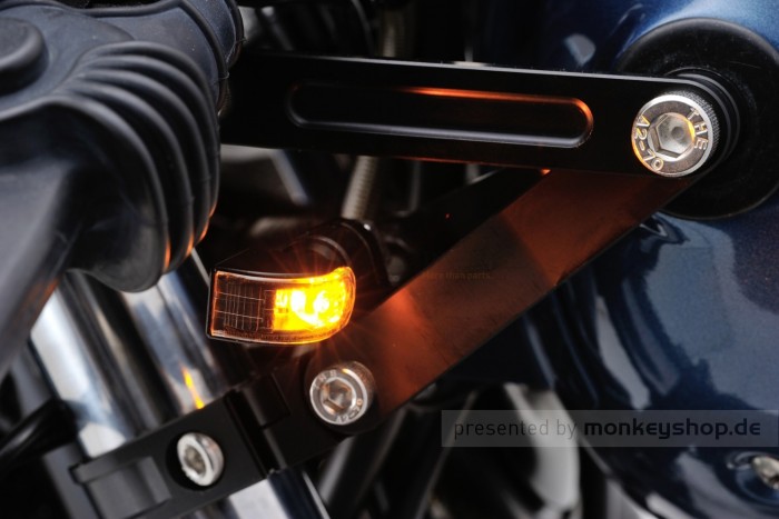 Daytona D-Light Mini 1 LED Blinker Paar schwarz