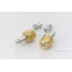 Daytona PINO-3 Lenkerenden Set Aluminium CNC champagner gold eloxiert 14 - 19 mm