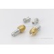 Daytona PINO-1 Lenkerenden Set Aluminium CNC champagner gold eloxiert 14 - 19 mm