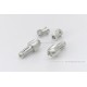 Daytona PINO-1 Lenkerenden Set Aluminium CNC silber eloxiert 14 - 19 mm