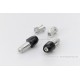 Daytona PINO-1 Lenkerenden Set Aluminium CNC schwarz eloxiert 14 - 19 mm