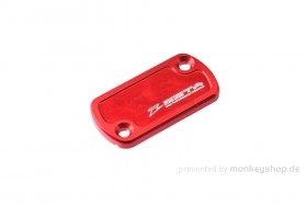 ZETA Cover Deckel Bremspumpe CNC Alu rot eloxiert f. Monkey 125 + MSX