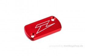 ZETA Cover Deckel Bremspumpe CNC Alu rot eloxiert f. Monkey 125 + MSX