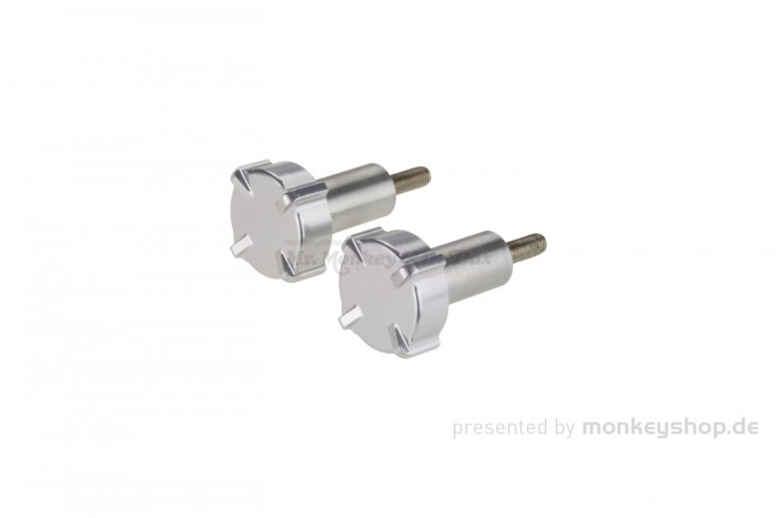 Sitzbank Schrauben Befestigung Aluminium CNC silber f. Monkey 125