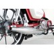 Kitaco Classic Down Auspuffanlage Edelstahl poliert f. Super Cub 125