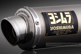 Yoshimura GP-Magnum Slip-On Auspuffanlage Edelstahl matt satiniert f. Monkey 125 JB02
