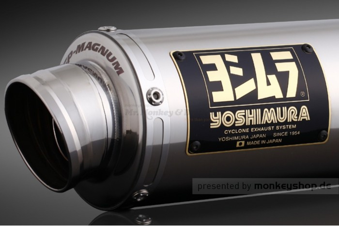 Yoshimura GP-Magnum Slip-On Auspuffanlage Edelstahl f. Monkey 125