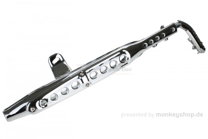 Auspuffanlage Replika orig. Look chrom 12 Volt Dax