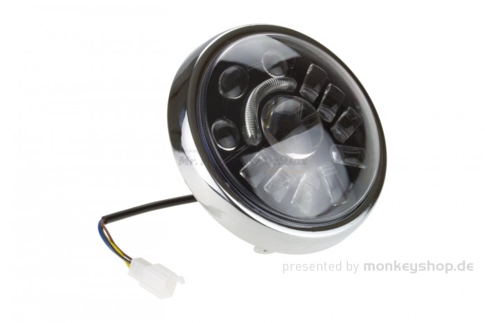 Lampeneinsatz LED e-geprüft mit Standlicht und Lampenring f. Dax 12 Volt
